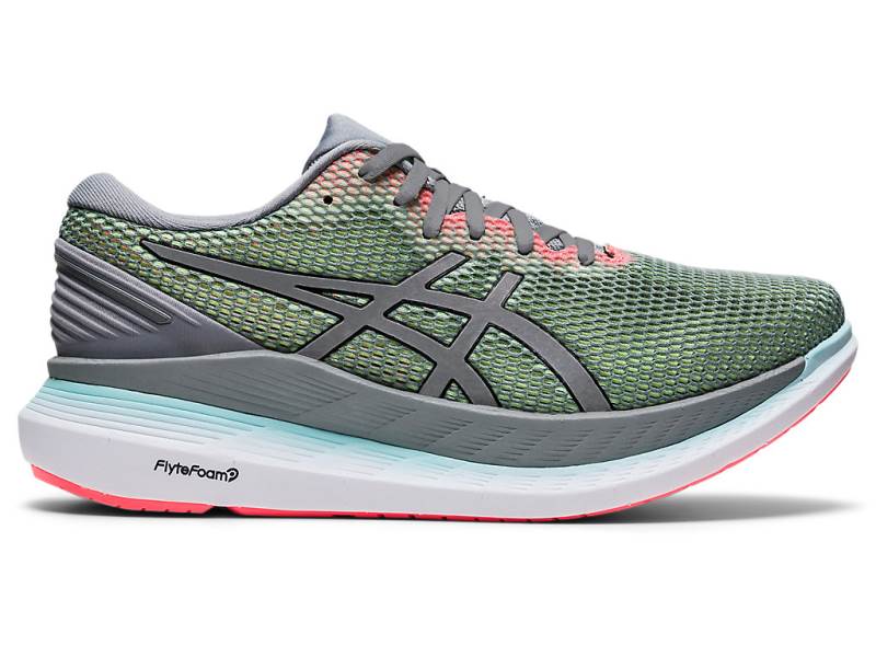 Sapatilhas Running Asics GLIDERIDE 2 LITE-SHOW Mulher Luz Verdes, 4137A150.560